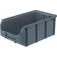 Пластиковый ящик Стелла-техник 342х207x143мм, 9,4 литра, V-3-серый