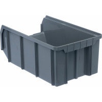 Пластиковый ящик Стелла-техник 342х207x143мм, 9,4 литра, V-3-серый