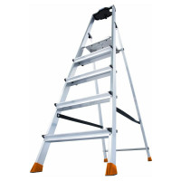 Свободностоящая стремянка, 5 ступеней Krause MONTO SEPURO 127235