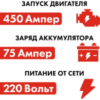 Пуско-зарядное устройство QUATTRO ELEMENTI Tech Boost 520 771-466