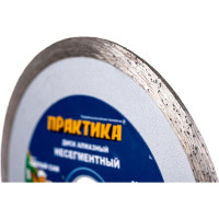 Диск алмазный (125х22.2 мм) ПРАКТИКА 036-339