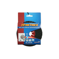 Круг абразивный торцевой (125 мм; Р40) ПРАКТИКА 038-692