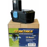 Аккумулятор (18 В; 1.5 А*ч; NiCd) для инструментов HITACHI коробка ПРАКТИКА 776-959
