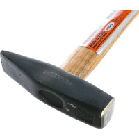 Молоток немецкого типа SANTOOL с квадратным бойком и деревянной ручкой 500 гр 030811-050