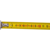 Рулетка TOPEX стальная лента 3 м x 19 мм магнит 2 кнопки паузы 27C343