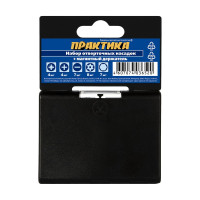 Набор бит (31 шт; PH; PZ; SL; Torx; Hex; 25 мм + магнитный держатель) ПРАКТИКА 036-520