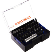 Набор бит (31 шт; PH; PZ; SL; Torx; Hex; 25 мм + магнитный держатель) ПРАКТИКА 036-520
