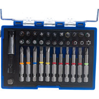 Набор бит (35 шт; PH; PZ; SL; T/Torx; TW; Hex + магнитный держатель) ПРАКТИКА 779-004