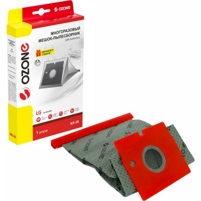 Мешок-пылесборник оригинальный синтетический OZONE multiplex (1 шт.) LG TB-36 MX-08