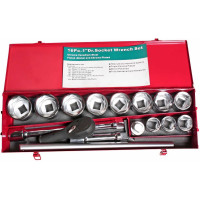 Набор торцевых 6-гранных головок 1", 36-65 мм, 16 предметов JTC H816M