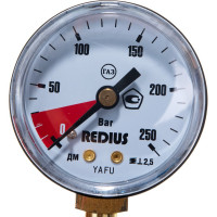 Регулятор аргоновый с ротаметром АР-40-КР1-м-Р1 REDIUS 055021