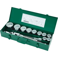 Набор торцевых головок с принадлежностями, 15 шт,  3/4 DR,  SATA 09015