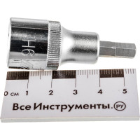 Бита-головка 1/2” HEX 6х55мм JTC 45606