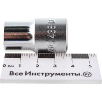 Головка торцевая 1/2” 13 L=38мм JTC 43813