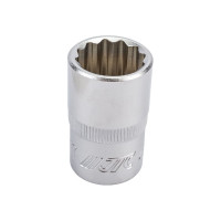 Головка торцевая 1/2” 17 12-ти гранная L=38мм JTC 43917