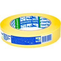 Малярная лента Folsen желтая 60oC 25ммx50м 02325