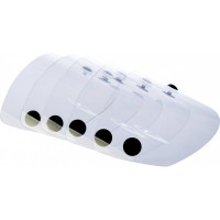 Комплект панорамных покровных стёкол к щитку сварщика РОСОМЗ 00630