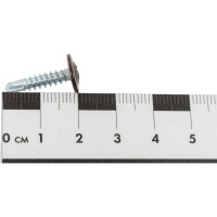 Саморез ПШC КРЕП-КОМП сверло 4,2х19 RAL8017 1000шт пшс198017