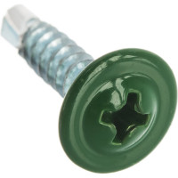 Саморез ПШC КРЕП-КОМП сверло 4,2х19 RAL6002 1000шт пшс196002