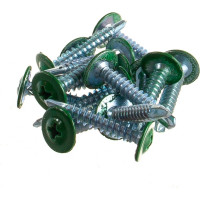 Саморез ПШC КРЕП-КОМП сверло 4,2х25 RAL6002 500шт пшс256002