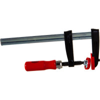 Струбцина BESSEY из ковкого чугуна 150/50, усилие 5.5 кН, с деревянной рукояткой BE-TPN15B5BE
