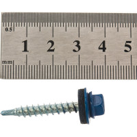 Кровельный саморез Kenner 4,8х35 RAL5010 синий 250шт ск355010ф