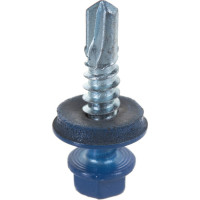 Кровельный саморез Kenner 5,5х25 RAL5010 синий 250шт ск55255010ф