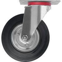 Колесо на поворотной основе (125 мм; 100 кг) Стелла 4001-125
