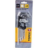 Ключи Torx TOPEX T10-T50 35D961