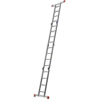 Шарнирная универсальная стремянка-трансформер Krause MONTO MULTIMATIC, 4х4 120649