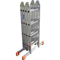 Шарнирная универсальная стремянка-трансформер Krause MONTO MULTIMATIC, 4х4 120649