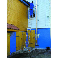 Шарнирная универсальная стремянка-трансформер Krause MONTO MULTIMATIC, 4х4 120649