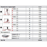 Шарнирная универсальная стремянка-трансформер Krause MONTO MULTIMATIC, 4х4 120649