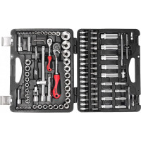 Набор торцевых головок и вставок для поврежденных болтов и гаек (1/4”, 1/2”, 110шт) JTC S110B-B72