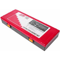 Набор шестигранных торцевых головок 3/8" 6-22мм в кейсе 23шт JTC-K3232