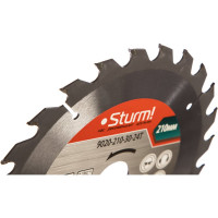 Диск пильный по дереву (210х30 мм; 24T) Sturm 9020-210-30-24T