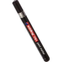 Лаковый маркер EDDING 1-2мм чёрный E-791/1 48286