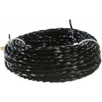 Леска Profline (15 м; 3 мм; скрученный квадрат; черный) PATRIOT 805402211