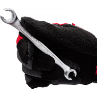 Накидной ключ с прорезью 10х12мм JTC-5106