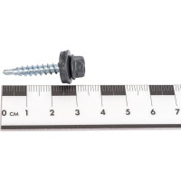 Кровельный саморез Daxmer 4,8x29 RAL 7024 сверло №1, 250шт 00000305625