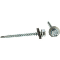 Кровельный саморез Daxmer 4,8x50 цинк сверло №1, 150шт 00000305472