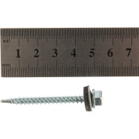 Кровельный саморез Daxmer 4,8x50 цинк сверло №1, 150шт 00000305472