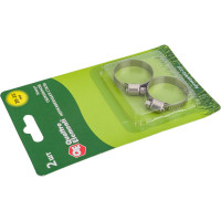 Обжимной хомут QUATTRO ELEMENTI 20-35 мм нержавеющая сталь 2 шт 642-227