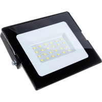 Прожектор LED SMD, черный, 30Вт, 230В, 6500К Ultraflash LFL-3001 C02 12316