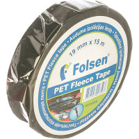 Текстильная изоляционная лента Folsen 19мм х 15м PET 0171519