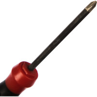 Профессиональная силовая отвертка с алмазным наконечником PH2*100мм JTC-5407