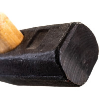 Слесарный молоток Без бренда 1000 г, квадратный боек, деревянная рукоятка 10301