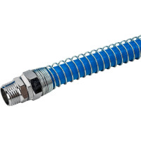 Шланг пневматический спиральный (13х18 мм; 15 м; М1/2") MIGHTY SEVEN SD-24415