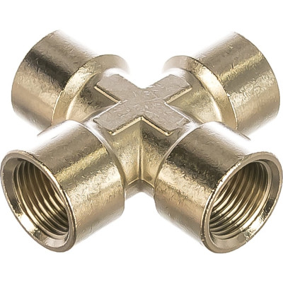 Переходник крестовина 1254/3 250/3 FFFF 3/8" GAV 34389