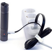 Фонарь ЯРКИЙ ЛУЧ T65 ESCORT CREE XM-L2, 650лм, 3 режима, встроенное ЗУ micro-USB, IPX6, аккумулятор 18650 2600mAh 4606400105565